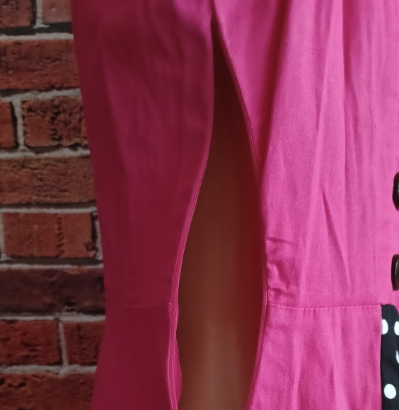 PINK PIN UP DRESS - Picture 5 of 12